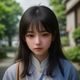 交通策略编辑赵敏头像，女性，背景是日本电车站台
